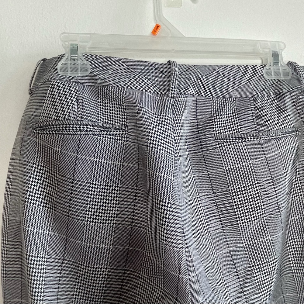 Tahari Arthur S. Lavine Plaid Petite Pants  8 8P - Picture 7 of 9
